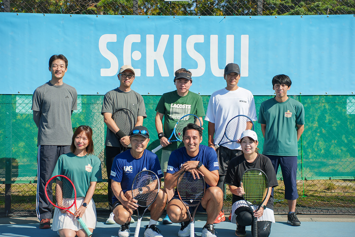 北海道セキスイハイム表敬訪問・UCHIYAMA CUP|SEKISUI×SPORTS「挑戦のTASUKI」|積水化学工業株式会社