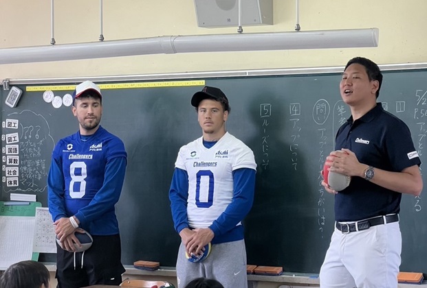 SEKISUIチャレンジャーズ　尼崎市立武庫の里小学校を訪問