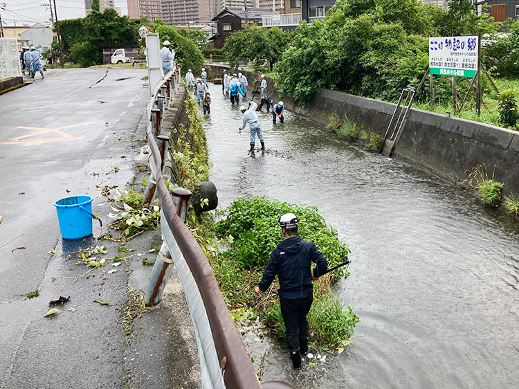 環境ウィーク（中ノ井川清掃）