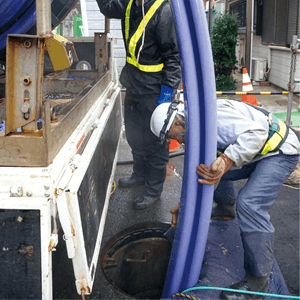 硬質塩化ビニル製管更生材　オメガライナー工法